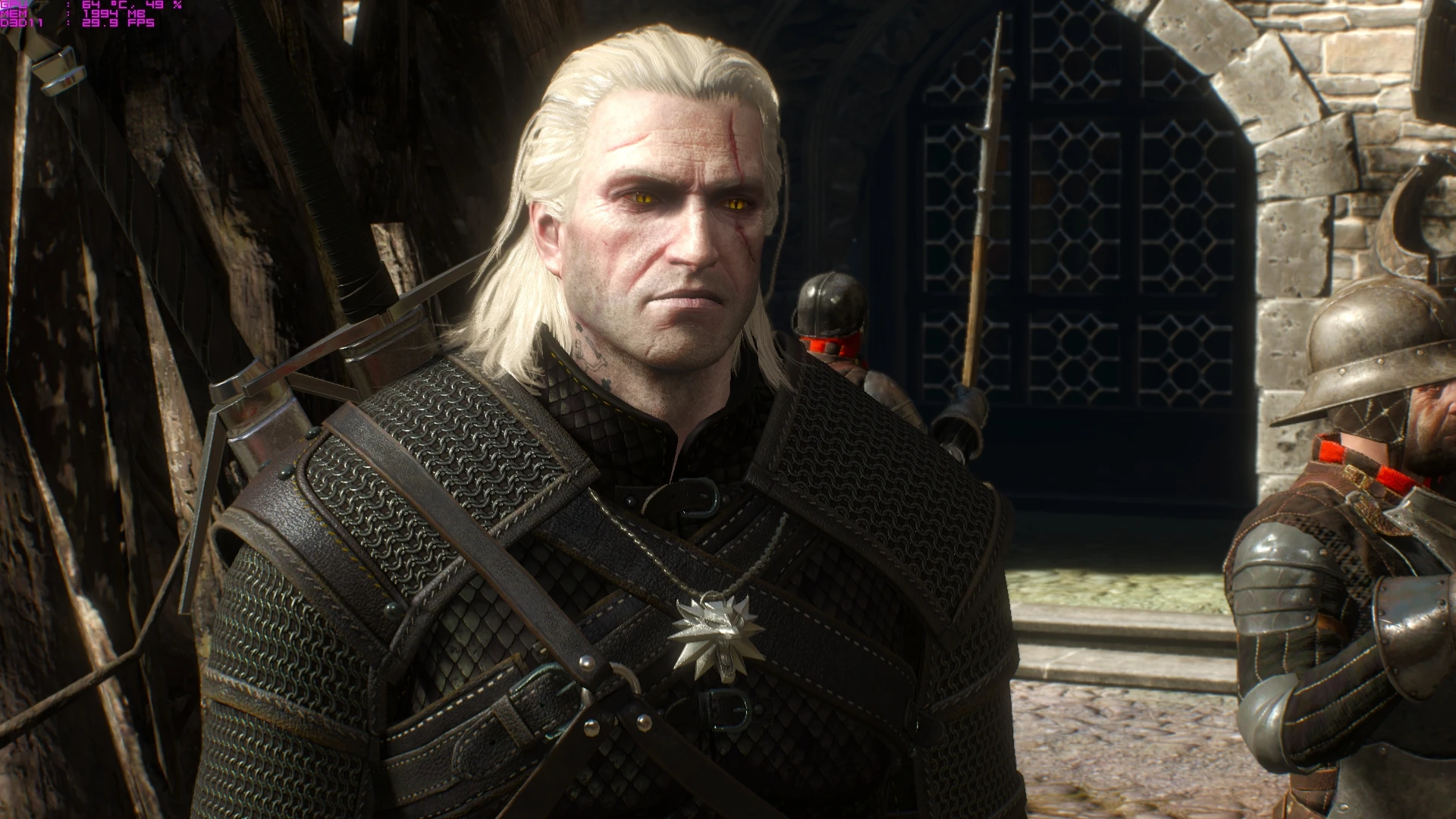 Geralt face retexture face from the witcher 3 фото 29