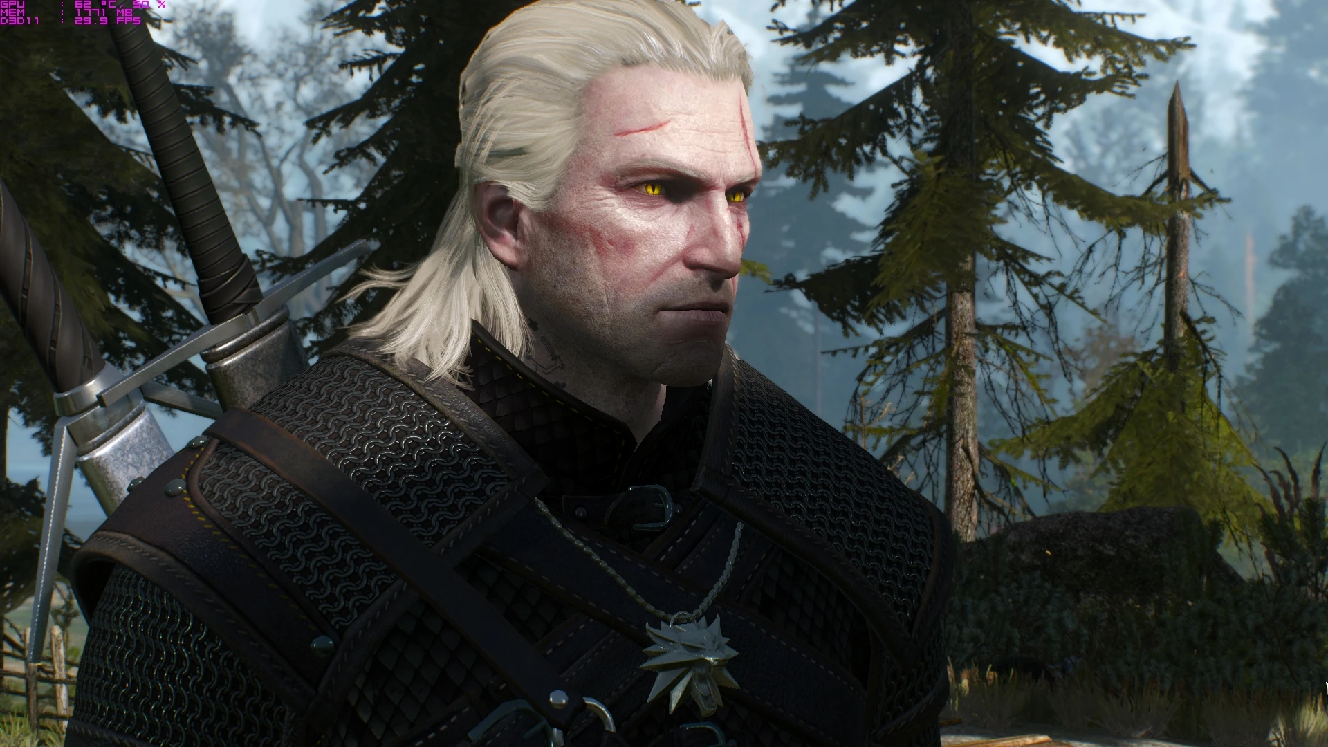Geralt face retexture face from the witcher 3 фото 74