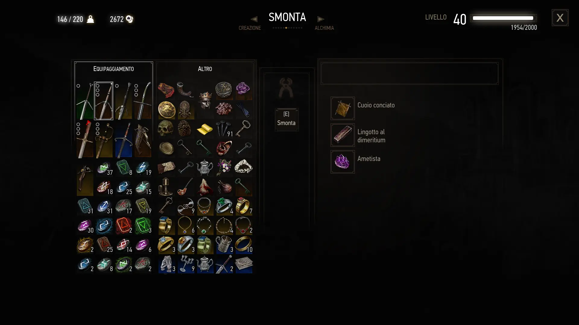 Free Quick Dismantle Menu At The Witcher 3 Nexus - Mods And Community