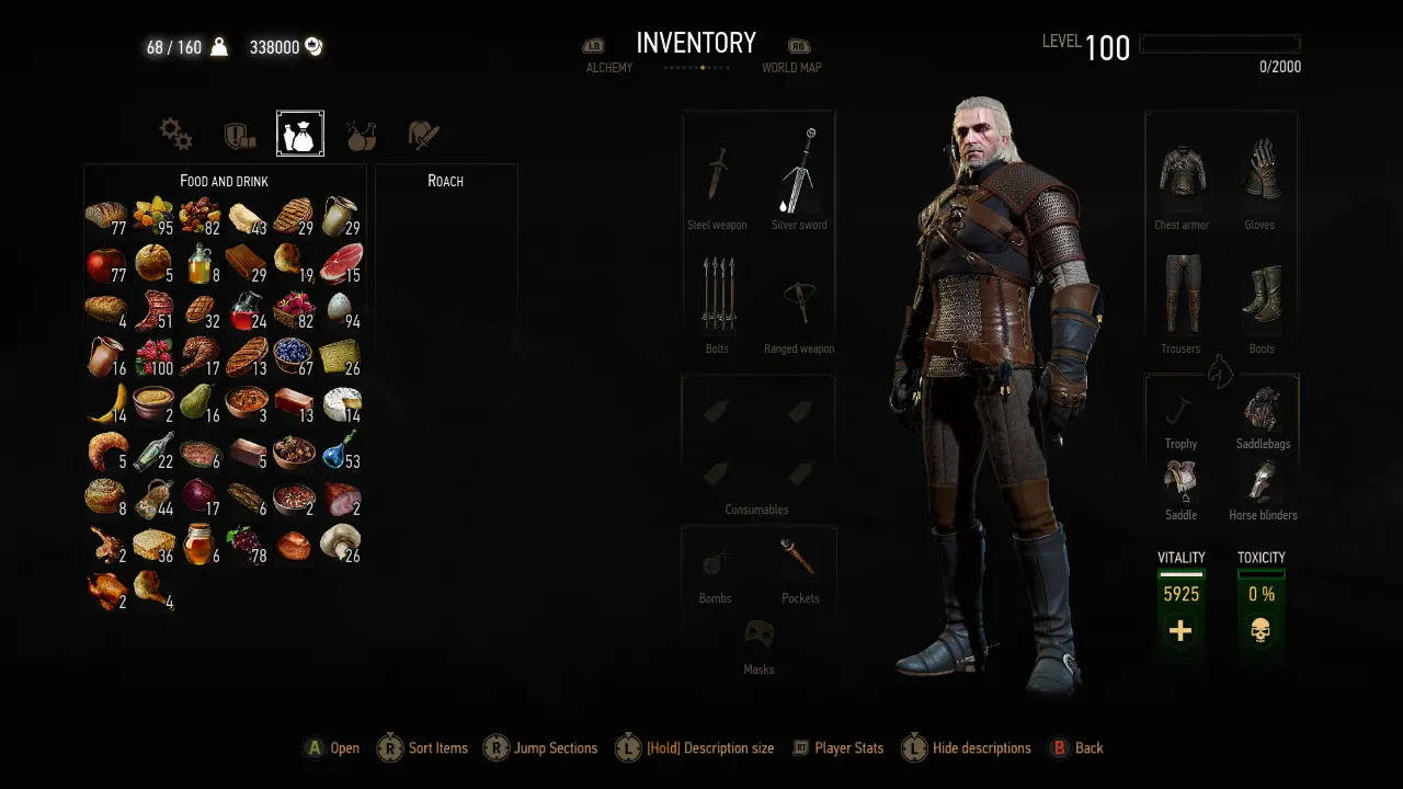 Start New Game Plus on level 100 at The Witcher 3 Nexus - Mods and ...