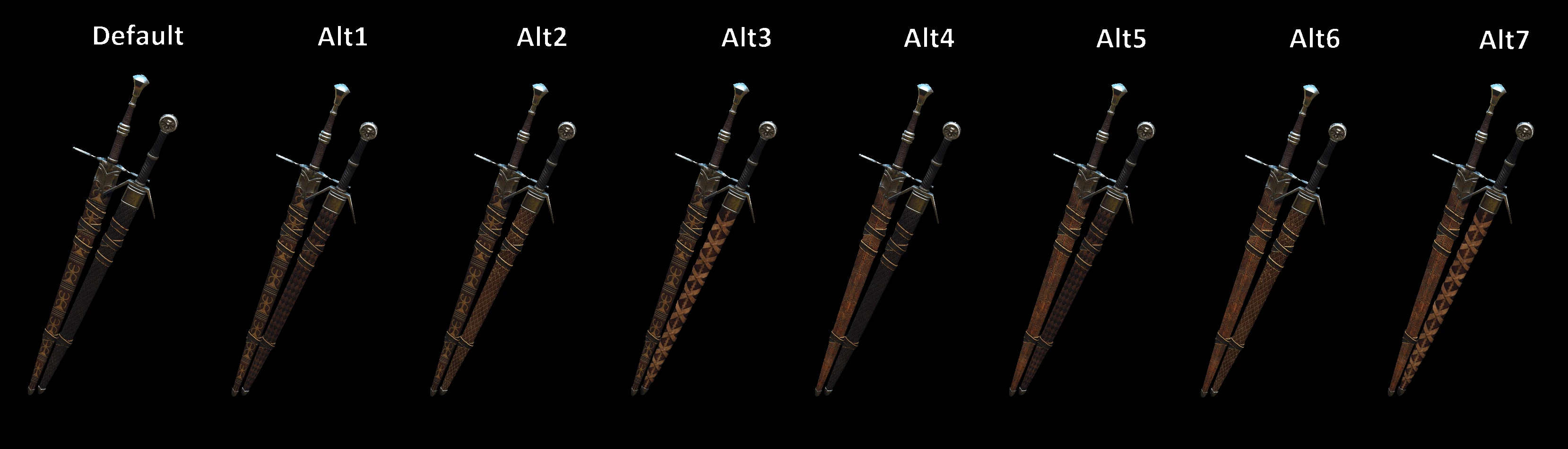 The witcher 3 e3 swords фото 44