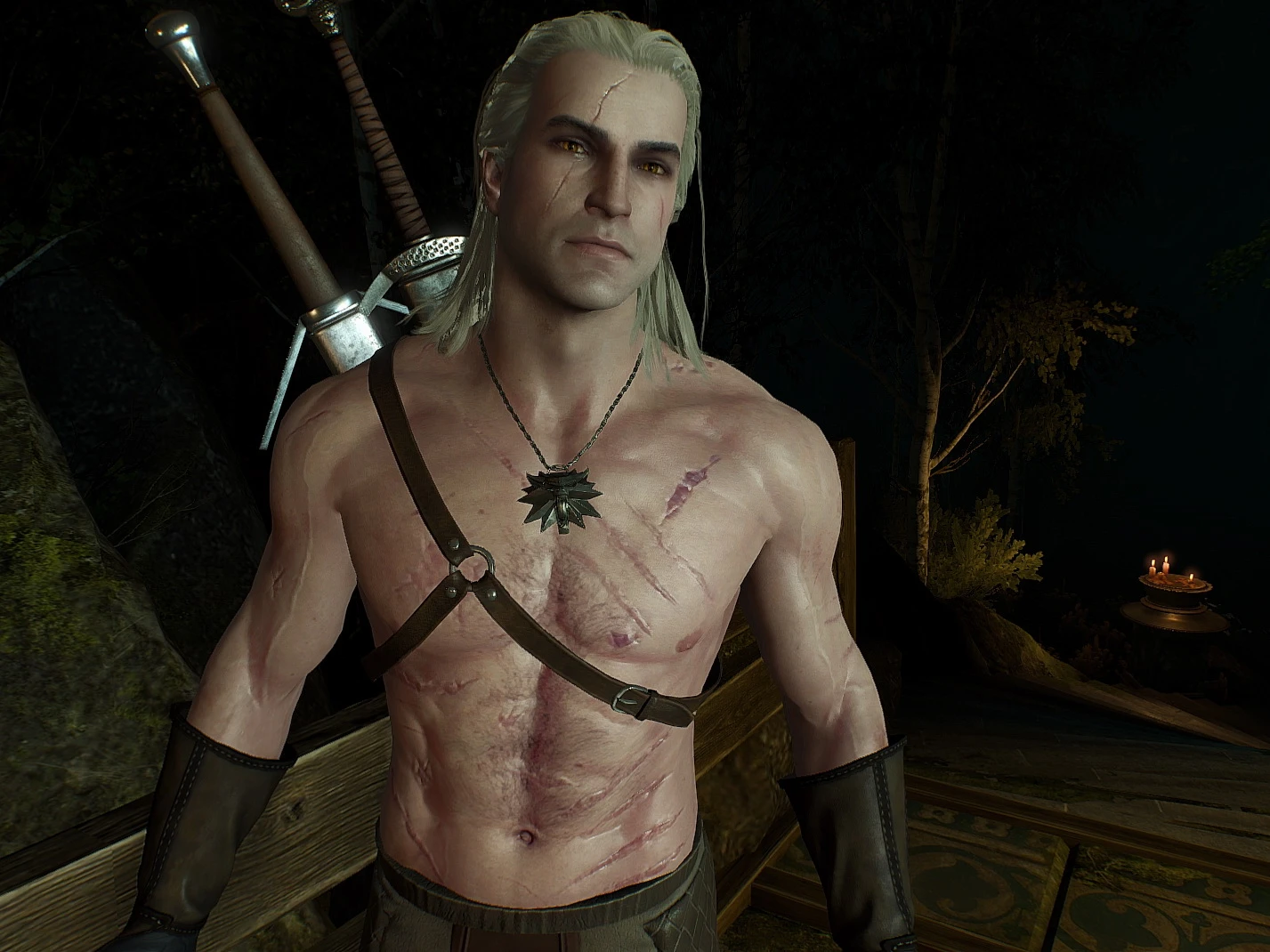 The witcher 3 geralt on steroids фото 20
