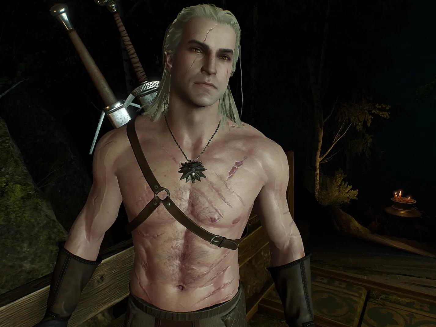 geralt of rivia body