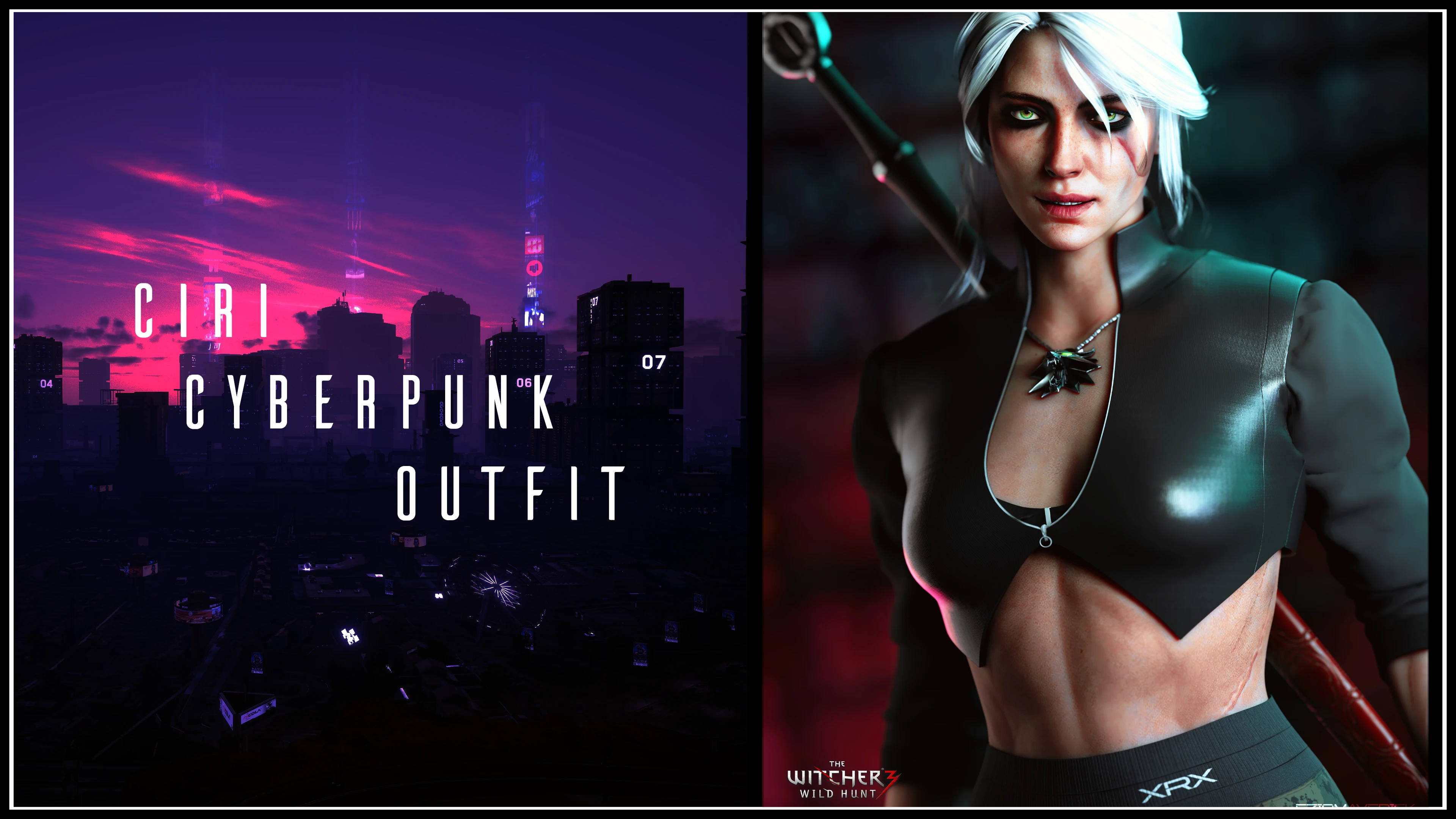 Ciri Cyberpunk Outfit at The Witcher 3 Nexus - Mods and community