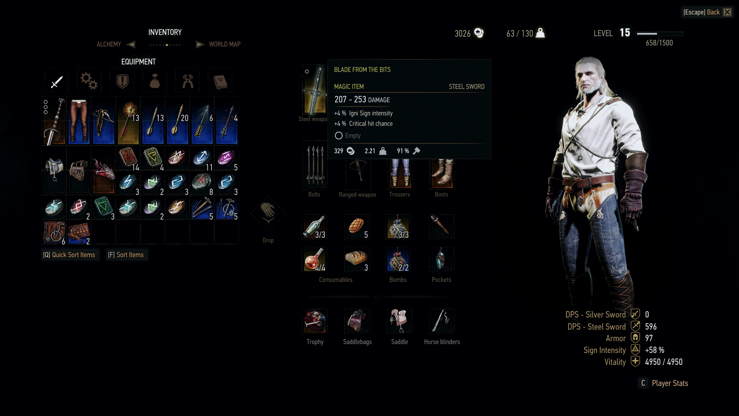The witcher 3 items id фото 4