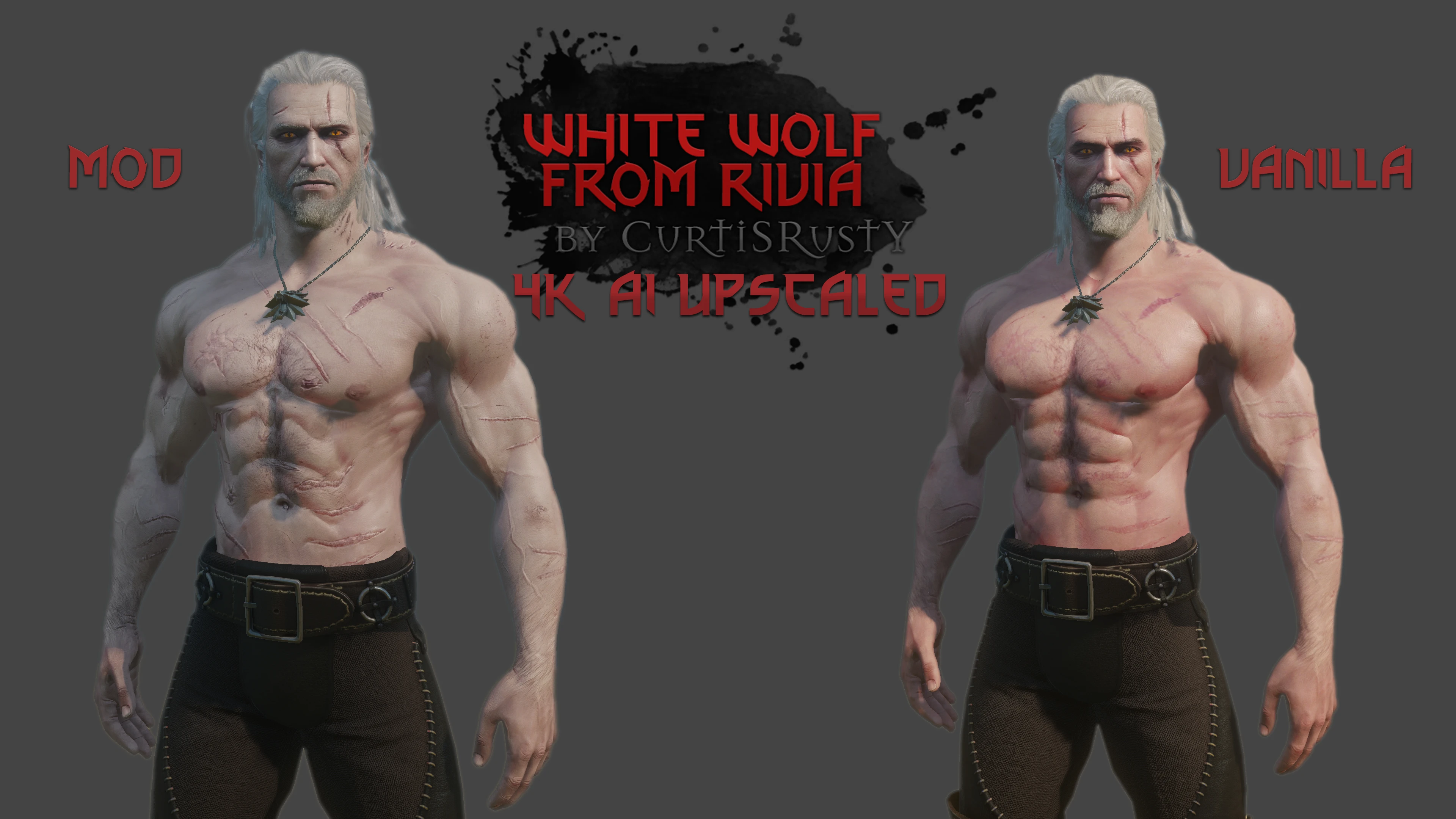 The witcher 3 geralt on steroids фото 107