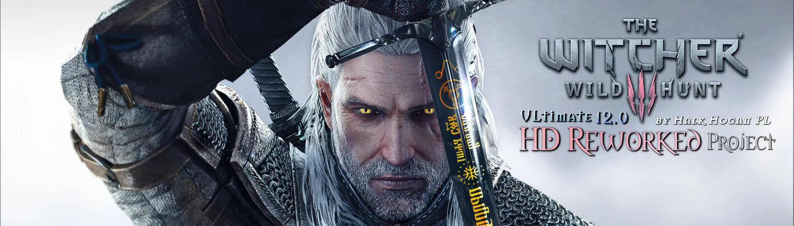 Before & After image - The Witcher: Hi-Res Character Models for