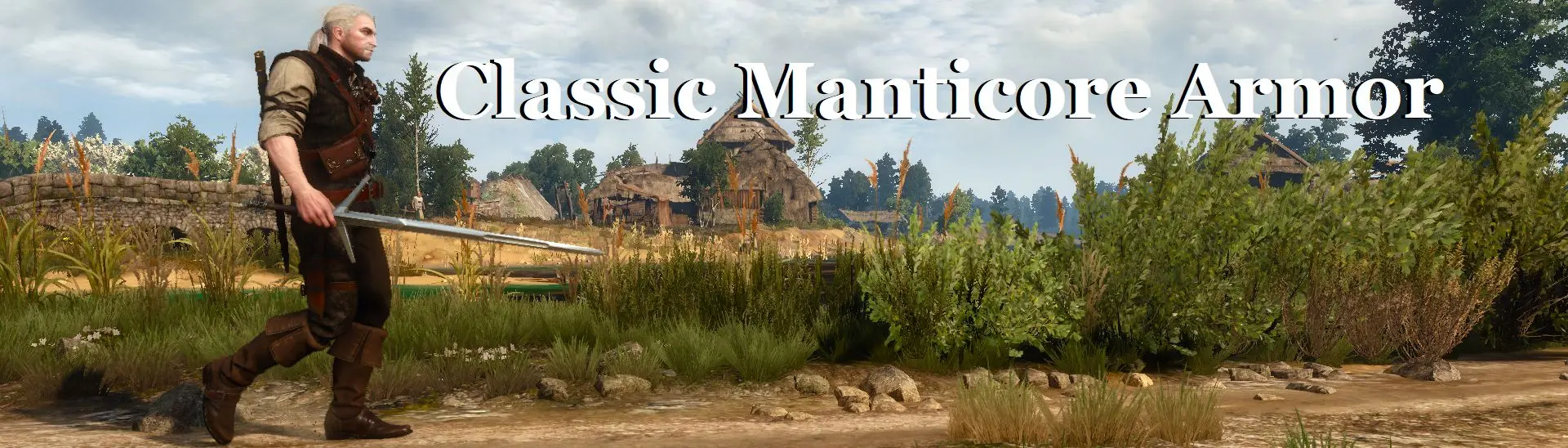 Classic Manticore Armor - Witcher 1 Style Manticore Armor at The Witcher 3  Nexus - Mods and community