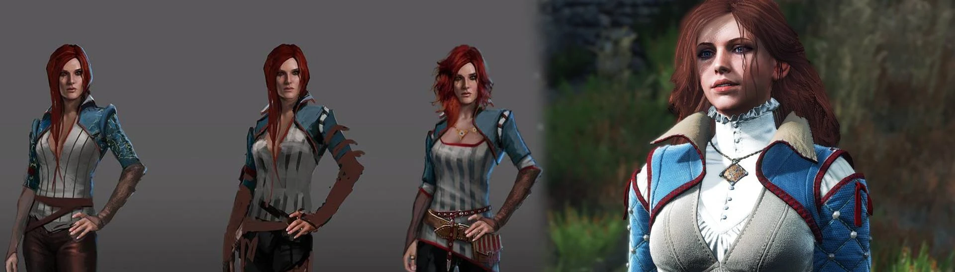 Some Triss concept art I drew redesigning how she could look in the Witcher  1 Remake : r/witcher