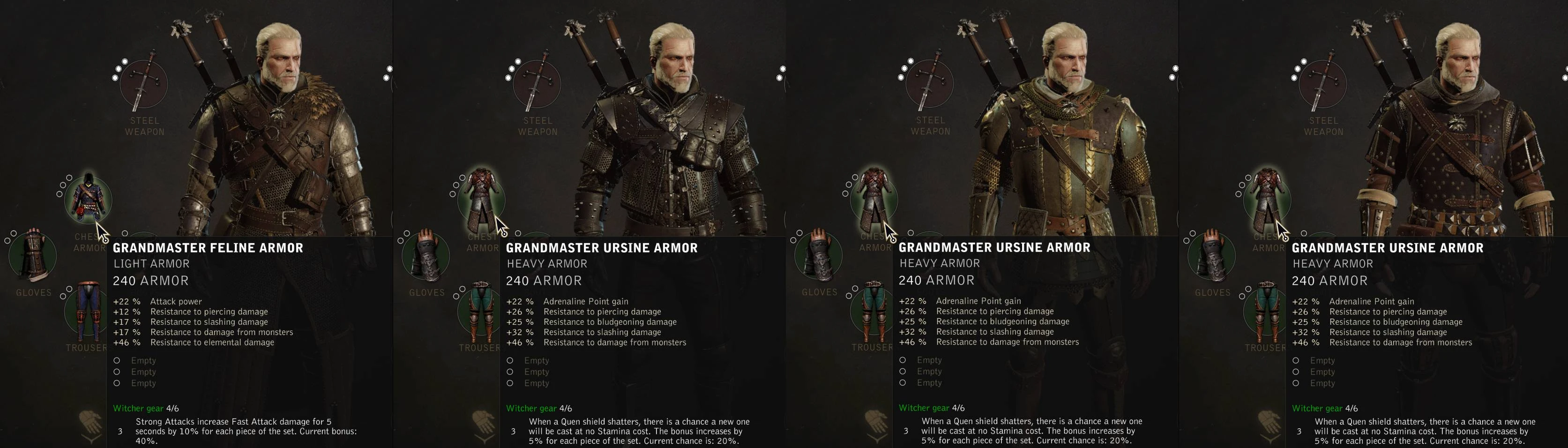 Swap Armour and Swords Appearances at The Witcher Nexus - mods and community