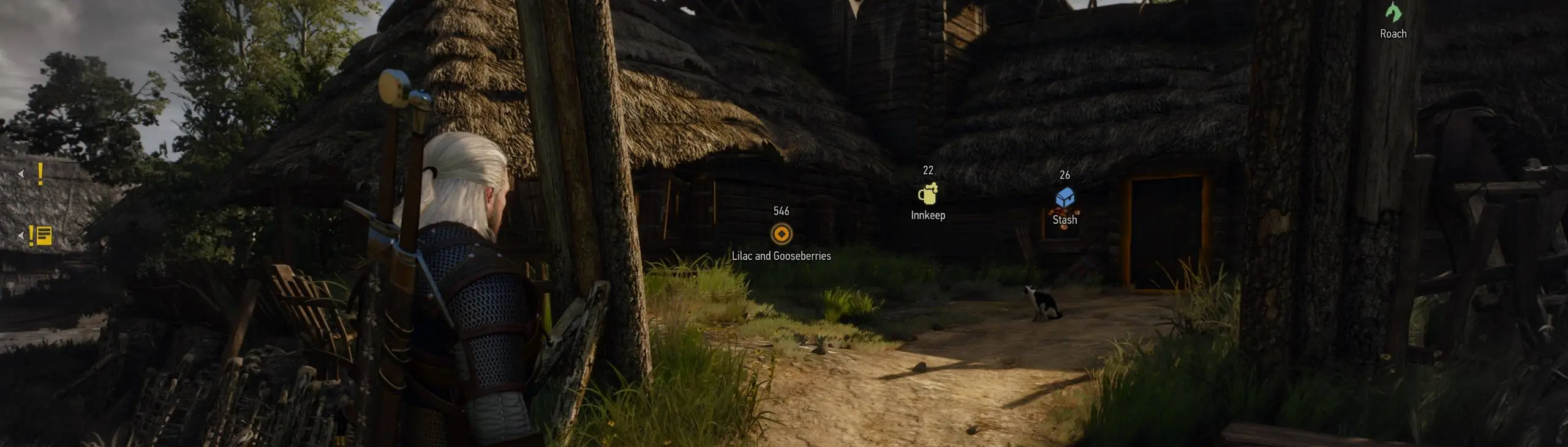 Old-gen hud and menu 