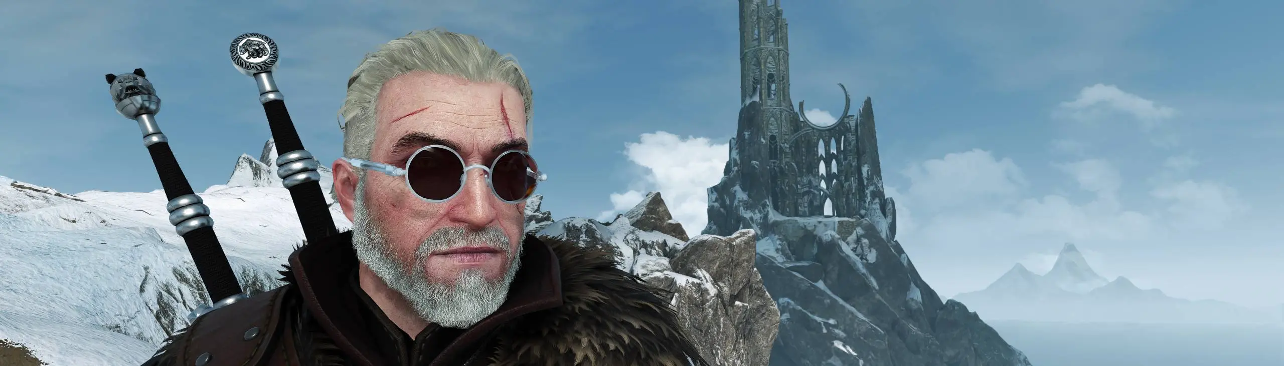 Cyberpunk 2077 Solomon's Glasses for Geralt at The Witcher 3 Nexus ...