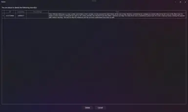 Delete
