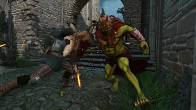Goblin Soldier as Geralt