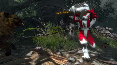 Lycanroc as Geralt