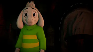 Asriel as Geralt