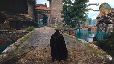 v1.0 - same area as first screenshots, notice how light curved to highlight environment. 