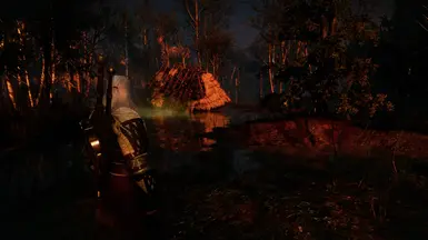 White Orchard, Sunset