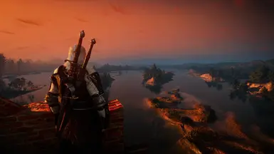 White Orchard, Sunset
