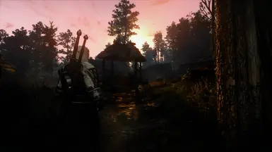 White Orchard, Sunset