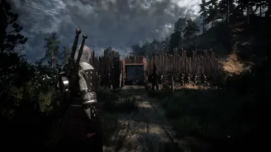 White Orchard, Dark clouds/Rain