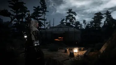 White Orchard, Dark clouds/Rain