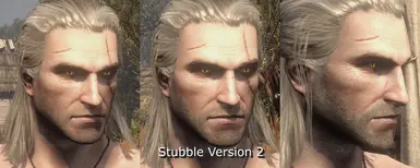 Better Geralt with stubble version 2