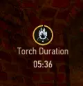 DLC Realistic Torches - Torch Remaining Time