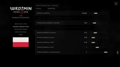 Dynamic Minimap Zoom - Polish Translation