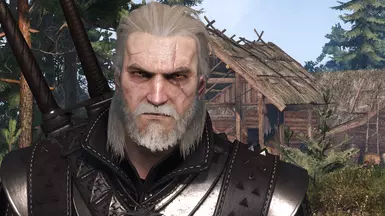 Brutal Face Grey Eyebrows