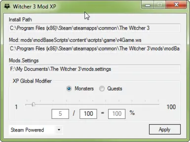 2016 01 11 17 42 51 Witcher 3 Mod XP