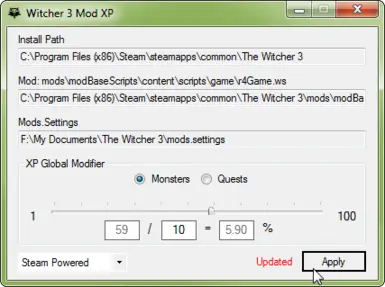 2016 01 11 17 43 06 Witcher 3 Mod XP