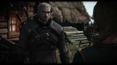 Geralt - grim lighting