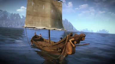 Geralt's Boat HD Retextures