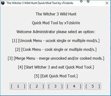 Discontinued - Quick Mod Tool V6.4 Uncooking-Cooking-Merging