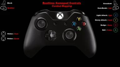 Realtime Gamepad Controls (Witcher 3 Classic)