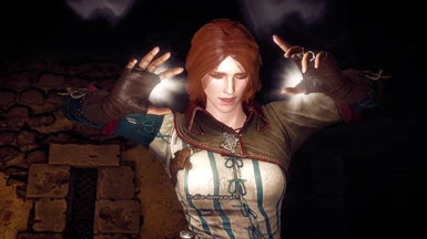 Triss new look and Triss Witcher 2 outfit