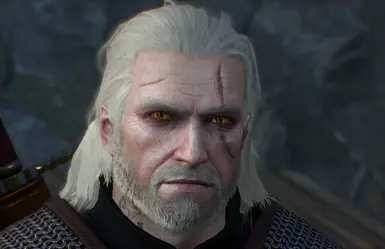 THE WITCHER 1 Geralt face update in progress at The Witcher 3