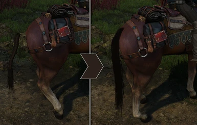 Fix Roach's tail and mane