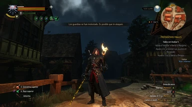 Inquisitor Geralt (Black Coat and Red Hood)