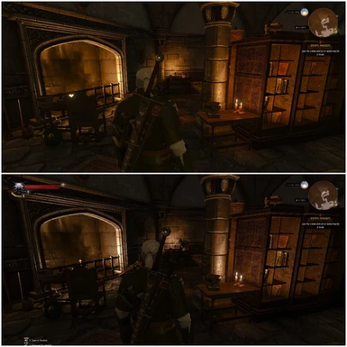 interiors with cutscene lighting