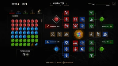 verlies uzelf ik ben trots merk op Extra Skill Slots and Mutations at The Witcher 3 Nexus - Mods and community