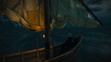 With New VGX Geralt Boat. Looks great!