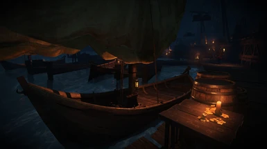 Lamp On Player's Boat 2.0 New Geralt Boat
