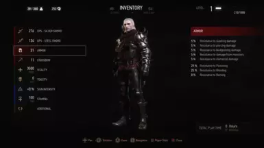 Armor Stats LVL 1 V2