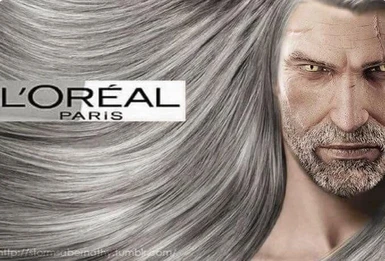 E3 Geralt Hair Physics 60FPS FIX