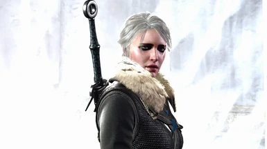 Ciri and the White Frost