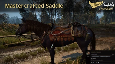 Tier 3 Mastercrafted Saddle