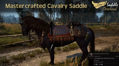 Tier 4 Mastercrafted Cavalry Saddle