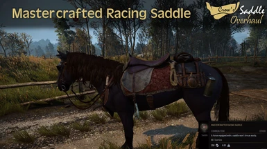 Tier 4 Mastercrafted Racing Saddle